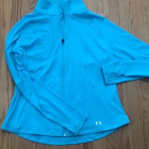 Under Armour Fitted Heat Gear zip up Size XL